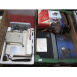 Norris Super 200 Cine Projector, film scanner, Voigtlander camera, etc:- One Box.