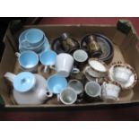 Poole Tea Service, Denby "Arabesque" Coffee Service, early XX Century Royal Albert part tea