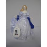 A Royal Worcester Figurine 'Emily', limited edition No 1200, 15.5cm high