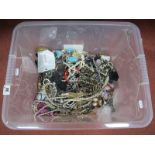 A Quantity of Assorted Modern Costume Jewellery;- One Box