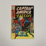 Marvel Comics - Captain America and The Falcon #137, overall good read condition.