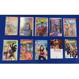 Marvel Comics - 10 Modern No 1/#1 Issues, including X-Men, Wonderman, The Initiative Avengers, Civil