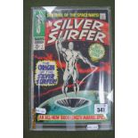 Marvel Comics - The Silver Surfer No 1/#7, the origin of the Silver Surfer in sealed but ungraded