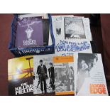 A Selection of Film Press Cards/Lobby Cards, to include Fire, La Bamba, The Killing Fields, No