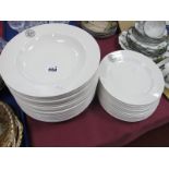 Thirty-Three Early XX Century Masonic Plates and Dishes by Grindley, each items with numbered