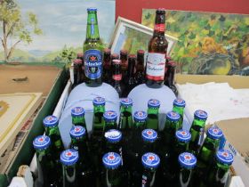 Beer - Budweiser, 330ml, (17 bottles); Heineken 0.0 Alcohol Free, 330ml, (22 bottles); 2 large rolls