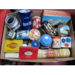Vintage Tins D H.O Wills Gold Flake, cigarettes, Craven A, other tins:- One Box