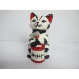 Lorna Bailey - Tucker the Cat, 12.5cm high.