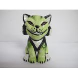 Lorna Bailey - Gnasher the Cat, 11cm high.