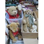 Barton's Creek Collection Gund 'Chelsie' Bear, in original box. Two John Lewis Bears. Paul Smith