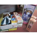 Dolls - Alberon 'Antoinette', Knightsbridge collection x 3, Leonardo x 2, four others, all boxed. (