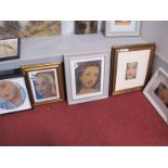 Stephen Bottomley, Bygone Beauties - Portrait Studies of Early XX Century Ladies, pastel drawings,