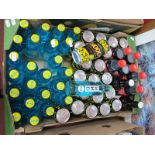 Alcopops - WKD Blue, 275ml (24); Rekorderling Cider, 500ml, Blood Orange (2); Hooch, 440ml Cans (