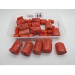 A Collection of Assorted Coral Beads.