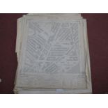 Sheffield North Maps, Shiregreen, Firth Park, Shirecliffe, Parson Cross - dates noted 1950, 1953,