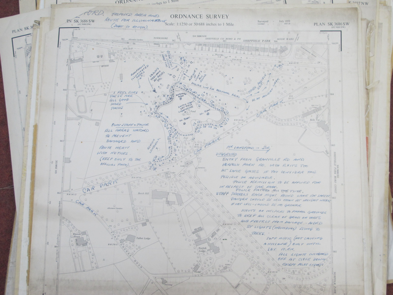 West Riding Yorkshire Maps, Sheffield Central, North, Penistone, Broomhill, Crookesmoor, - Image 6 of 10