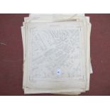 West Riding Yorkshire Maps, Sheffield Central, North, Penistone, Broomhill, Crookesmoor,