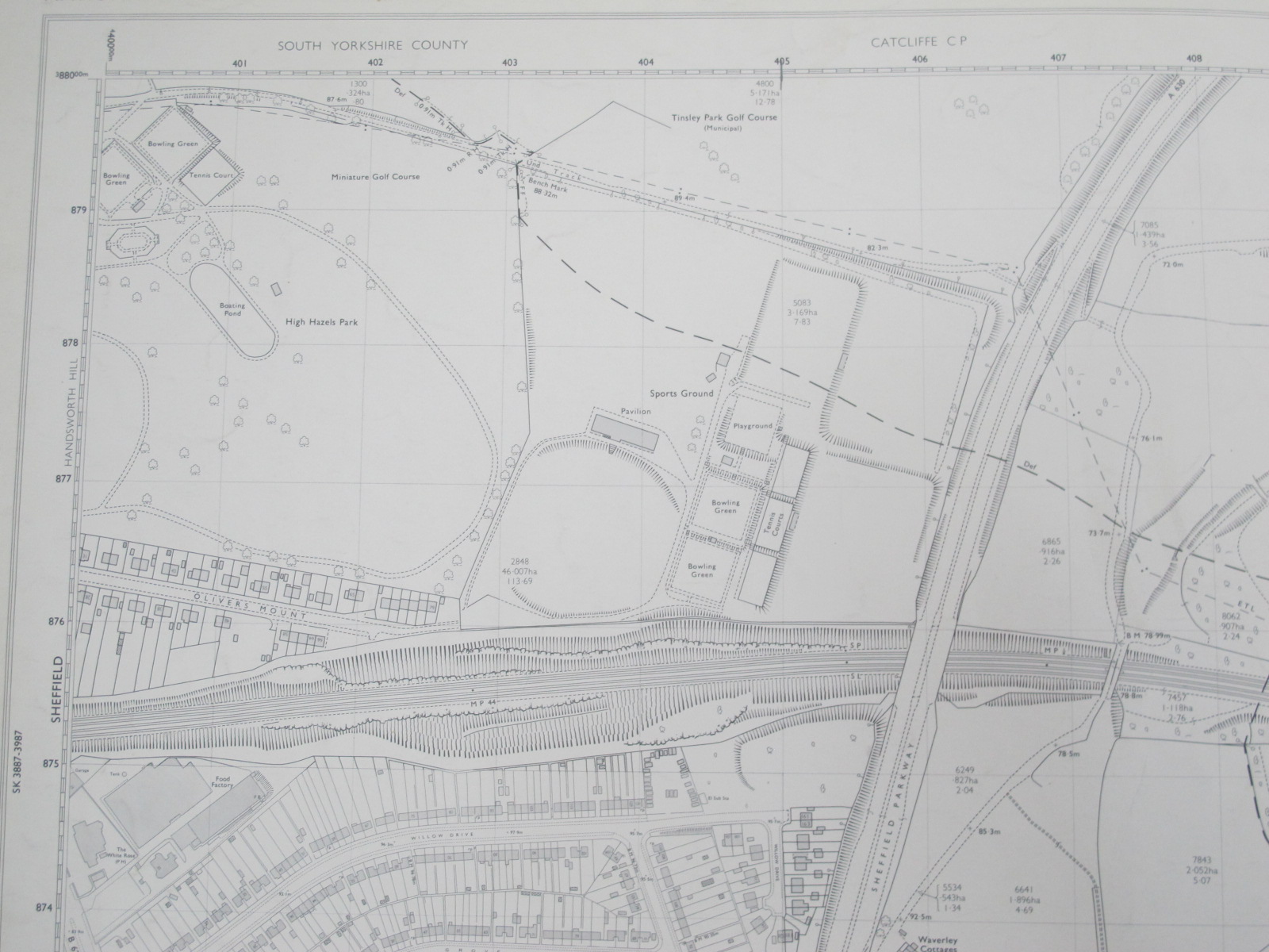 West Riding Yorkshire, Rotherham and area - some dates noted, 1902, 1956, various scales, dirty - Image 10 of 11