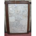 Framed Index Plans of Sheffield/Rotherham; together with backed index of large scale plans of