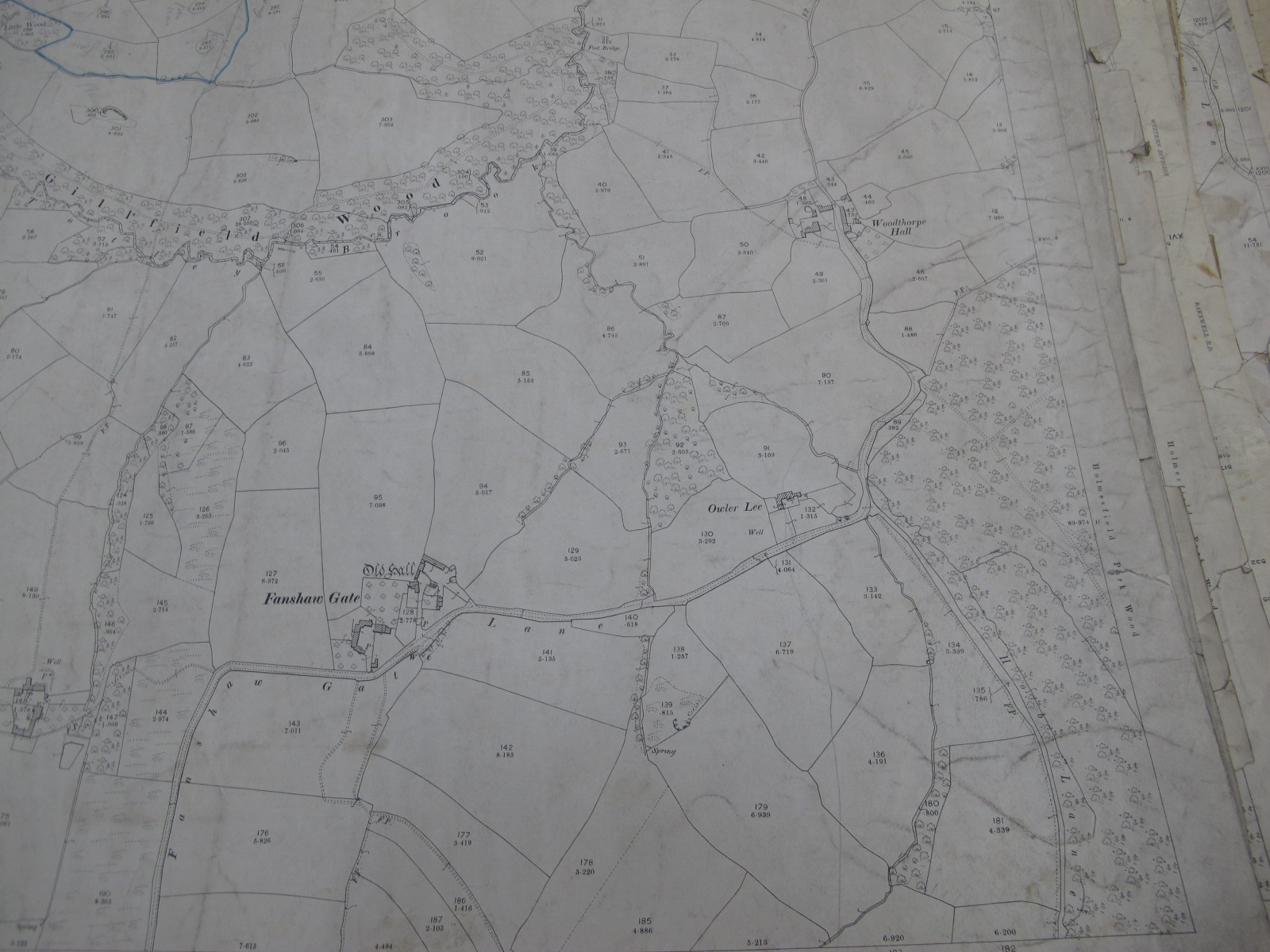 Derbyshire Maps, to include Eckington, Renishaw, Coal Aston, Scarsdale, Dronfield, Dronfield - Image 7 of 11