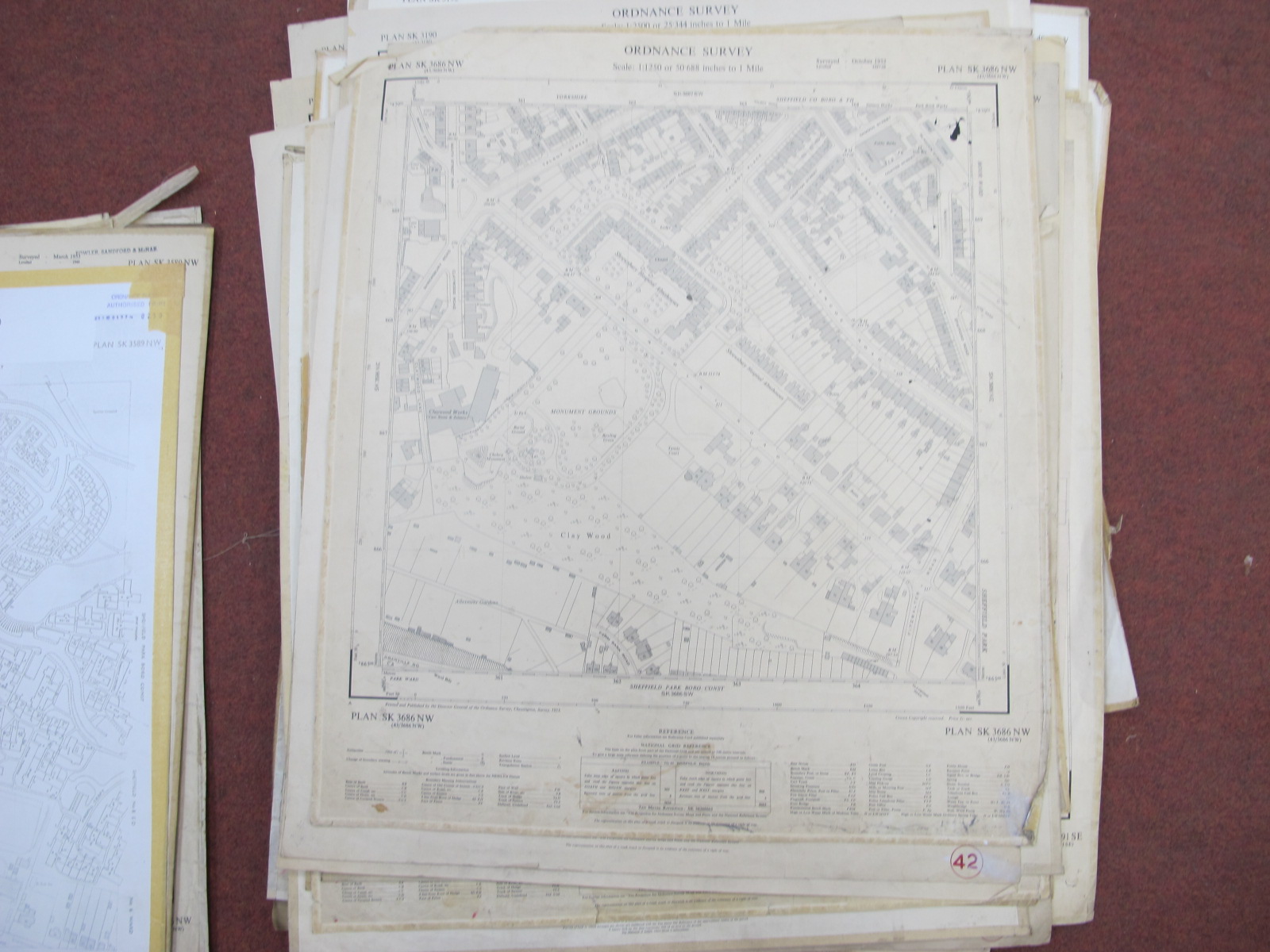 West Riding Yorkshire Maps, Sheffield Central, North, Penistone, Broomhill, Crookesmoor, - Image 4 of 10