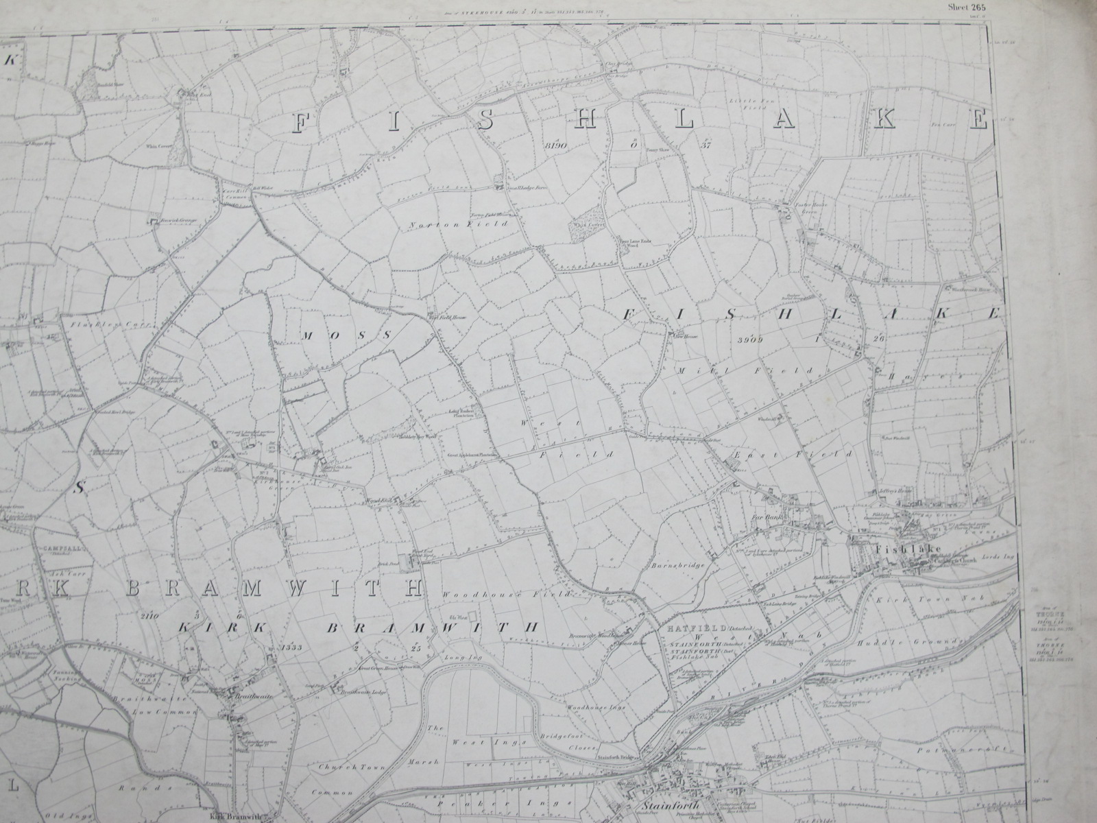 West Riding Yorkshire Maps, Rotherham and area - some dates noted 1902, 1903, 1922, 1935, various - Image 3 of 11