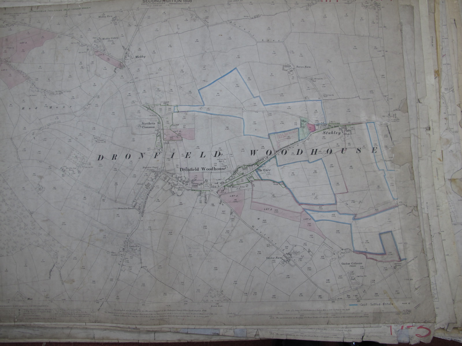 Derbyshire Maps, to include Eckington, Renishaw, Coal Aston, Scarsdale, Dronfield, Dronfield - Image 6 of 11