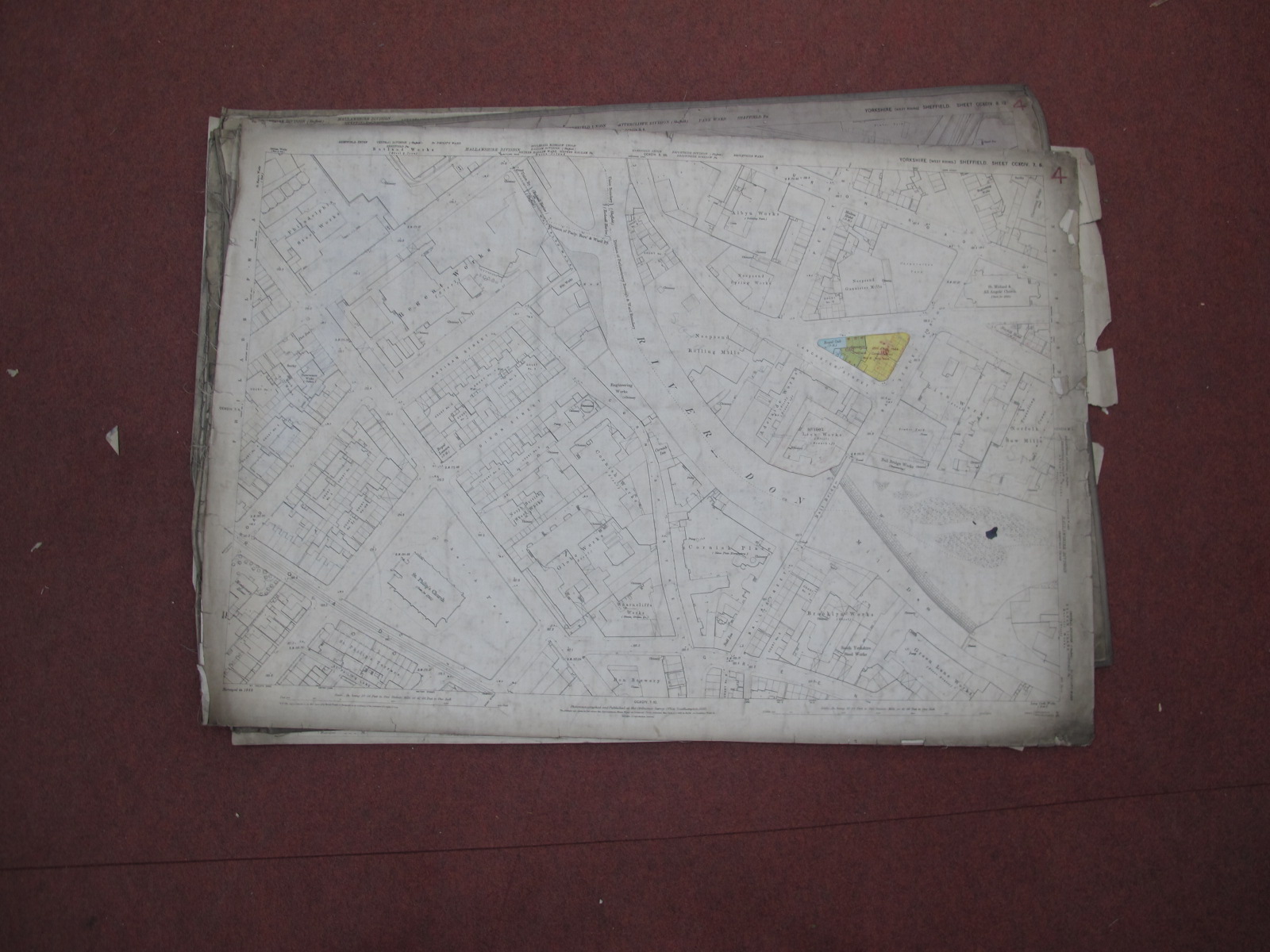 Sheffield Central, Attercliffe, Brightside, Burngreave - some dates noted 1890, 1935, 1937, - Image 3 of 10