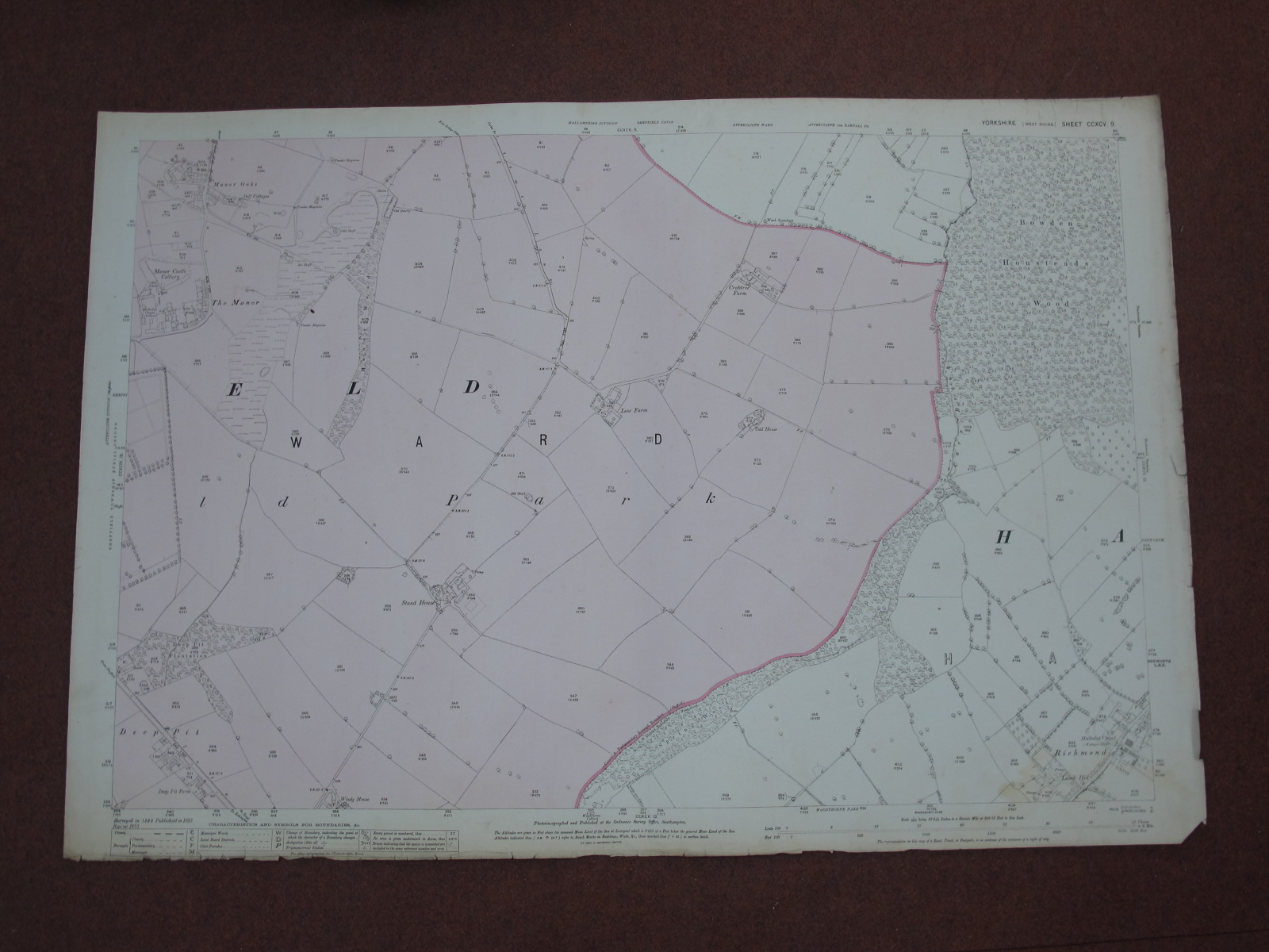 Sheffield Maps, Brightside, Attercliffe - some dates noted 1889, 1891, 1935, various scales, many - Image 7 of 10