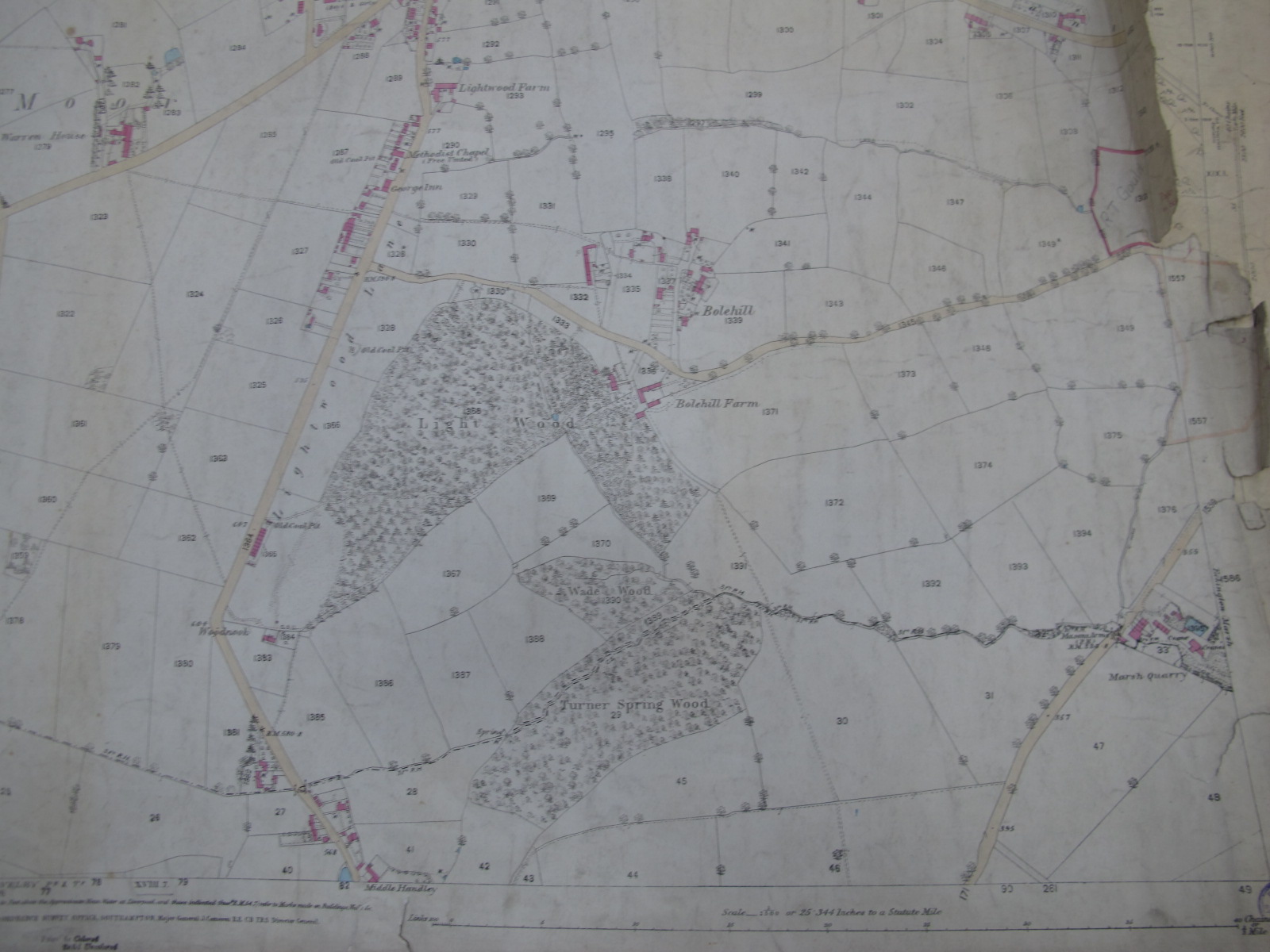 Derbyshire Maps, to include Eckington, Renishaw, Coal Aston, Scarsdale, Dronfield, Dronfield