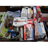 Vintage Subbuteo and Scalextric, nineteen construction models, including Airfix, Sword, 72 Hobby and