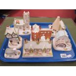 Seven Coalport Buildings, including 'Village Church', The Bottle Oven, 'The Old Palace Gatehouse,