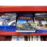 Railway Books,m including BR Illustrated, KLMS Shed in Camera, BR Companies, Legendary Trains,