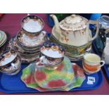 Early XX Century Royal Albert Tea Services, with floral and C scroll decoration, Doulton plates,