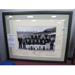 Cricket, Yorkshire Autographs, including Close, Birkenshaw, Sharpe, Stott, Dicke Bird and others,