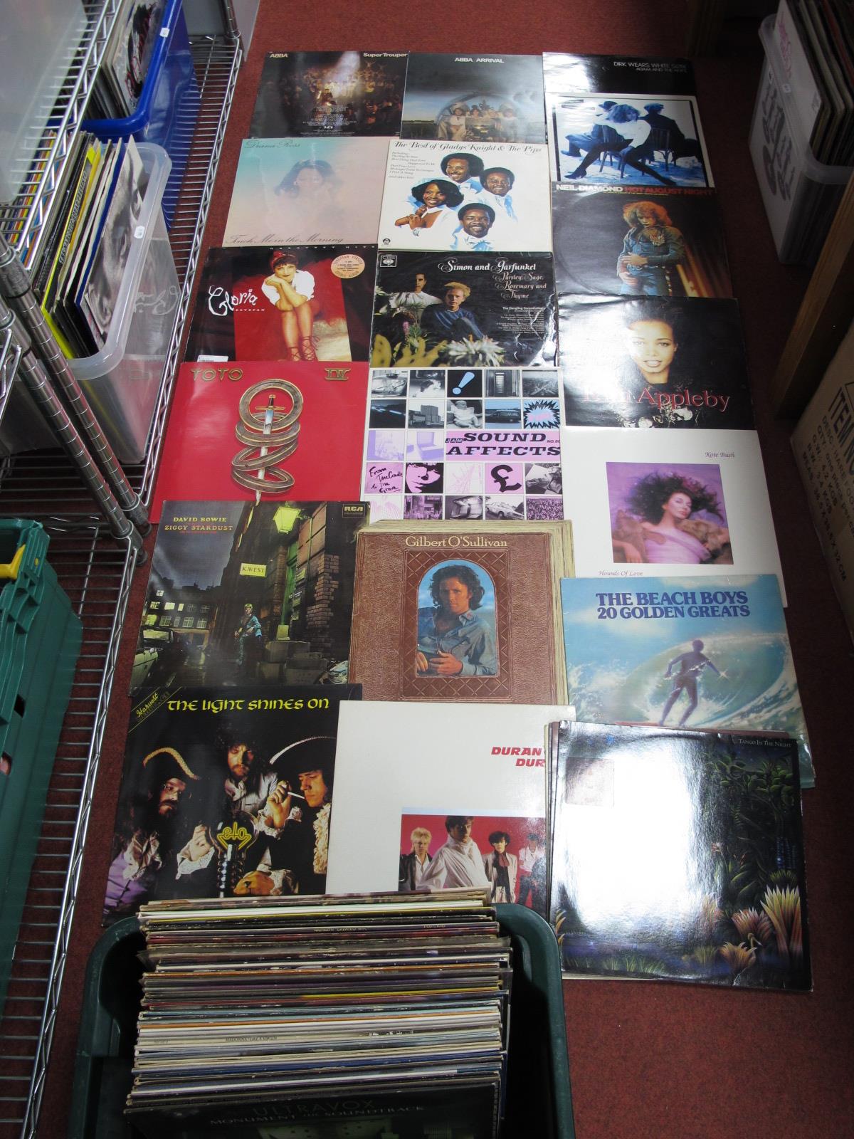 A Sixty LP Collection, comprising of albums from, Adam And The Ants, David Bowie, The Jam, Toto,