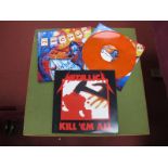 Two Heavy Metal Interest LPs, Magnum - On The 13th Day (SPV 260401, 2012), orange vinyl version, and