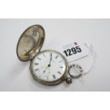 A Silver Pocket Watch 'Josiah Soloman Plymouth', engraved Fine Silver No 64874.