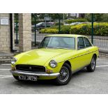 KTU 387N (1975) MGB GT in Citron Yellow, 1798cc; Same keeper for 15 years who had it resprayed