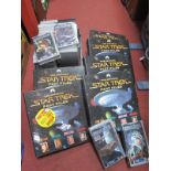 Star Trek - A selection of The Official Star Trek Fact Files, along with a selection of VHS:- Two