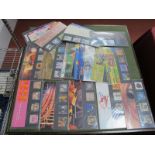 A Collection of G.B Presentation Packs From 1989-2001, with a total face value of over £70, includes