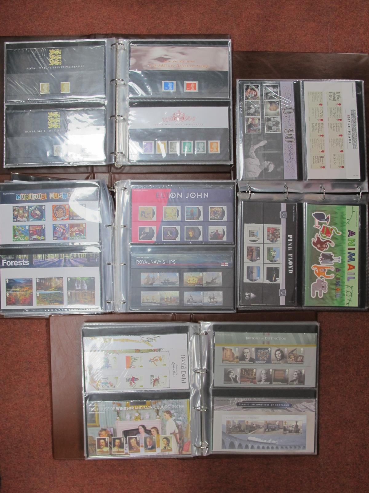 A Collection of GB Presentation Packs, from 2010 - 2020 in four albums with a face value of over £