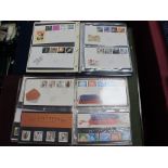 A Collection of G.B Presentation Packs, mainly 80's-90's, with many corresponding FDC's in two