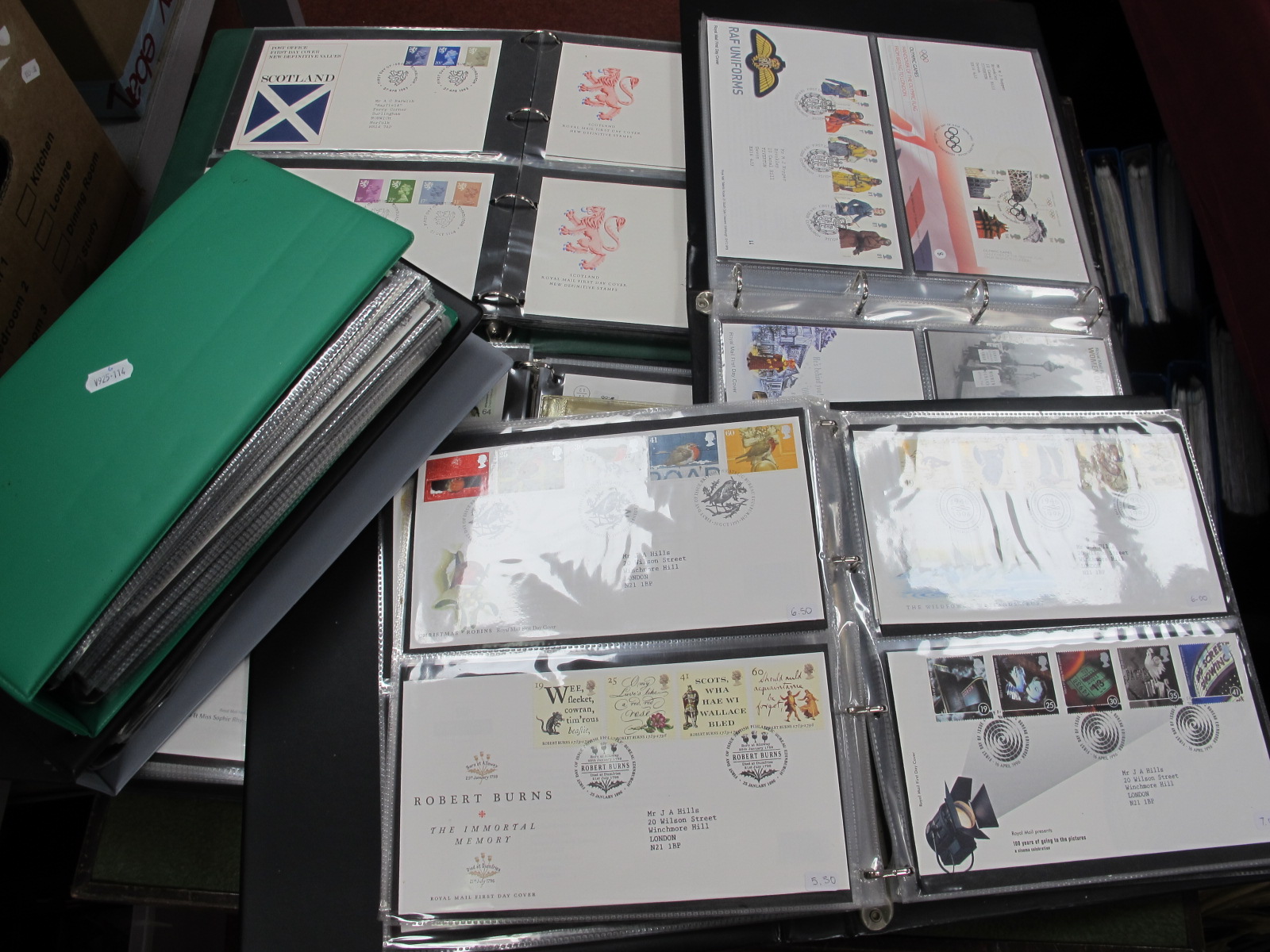 A Collection of Over Three Hundred and Fifty G.B FDC's, mainly decimal, from early decimal to