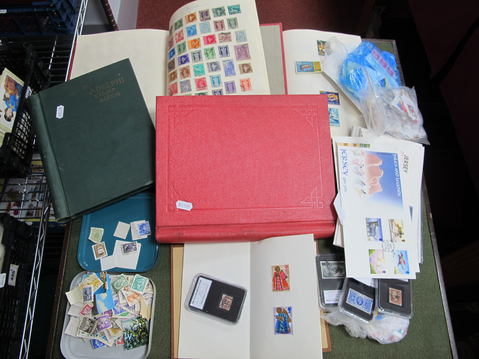 A Collection of World Stamps (Including GB and British Commonwealth), housed in five albums and some