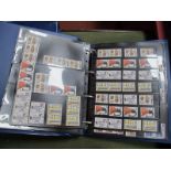 G.B Mint Collection of QEII Mint Commemorative and Machin Stamps, with a face vlaue of over £98 in a