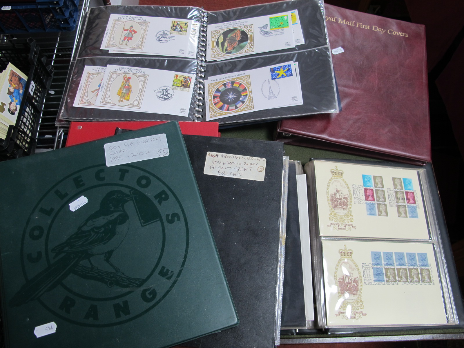 A Collection of Over Three Hundred G.B FDC's, mainly decimal, from early decimal to 2002, housed