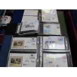 A Collection of Over One Hundred and Fifty Specialist FDC's, (including Benhams), housed in three