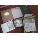 World Stamps, in three albums and loose in packets and tins, a good sorter lot.