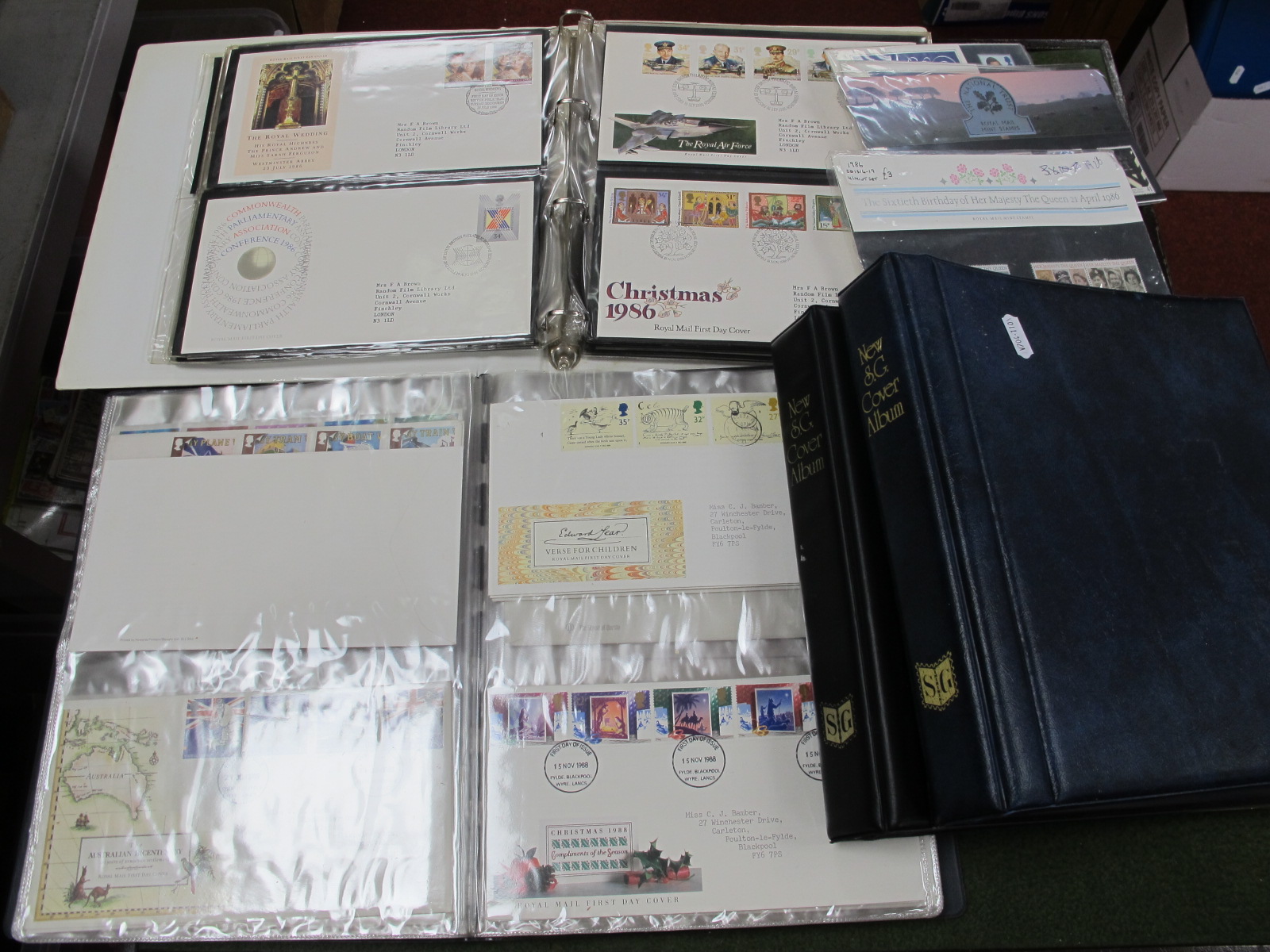 A Collection of Over Two Hundred G.B, (mainly decimal) FDC's and Covers, plus a small quantity of